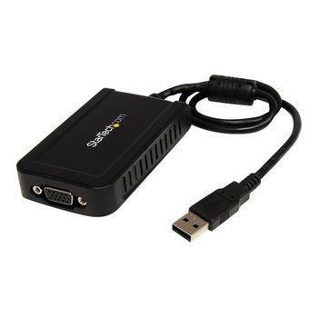 StarTech.com USB to VGA Adapter - 1920x1200 - External Video &amp; Graphics Card - Dual Monitor Display Adapter - Supports Windows (USB2VGAE3) - external video adapter - 32 MB - gr - USB2VGAE3