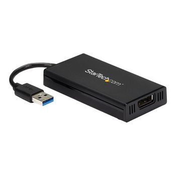 StarTech.com USB 3.0 to DisplayPort Adapter - DisplayLink Certified - 4K 30Hz - USB / DisplayPort adapter - TAA Compliant - 9 m
 - USB32DP4K