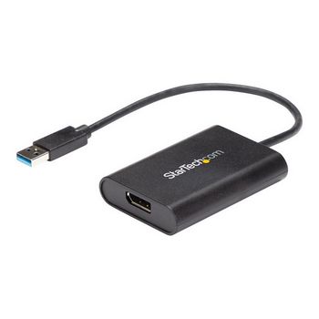 StarTech.com USB 3.0 to DisplayPort Adapter - 4K 30Hz - External Video &amp; Graphics Card - Dual Monitor Display Adapter - Supports Windows (USB32DPES2) - DisplayPort adapter - US - USB32DPES2