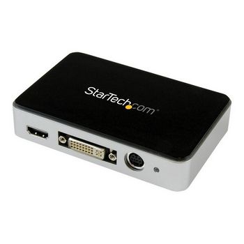 StarTech.com HDMI Video Capture Device - 1080p - 60fps Game Capture Card - USB Video Recorder - with HDMI DVI VGA (USB3HDCAP) - video capture adapter - USB 3.0
 - USB3HDCAP