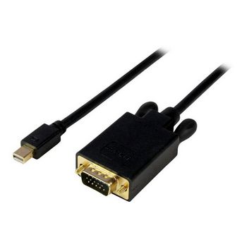StarTech.com 6ft Mini DisplayPort to VGA Cable - Active - 1920x1200 - mDP to VGA Adapter Cable for Your Computer Monitor (MDP2VGAMM6B) - video converter - black
 - MDP2VGAMM6B
