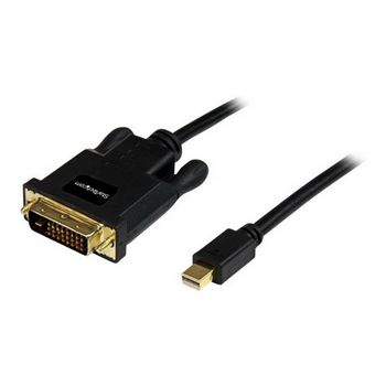 StarTech.com 10ft Mini DisplayPort to DVI Adapter Cable - Mini DP to DVI Video Converter - MDP to DVI Cable for Mac / PC 1920x1200 - Black (MDP2DVIMM10B) - DisplayPort cable - 3.04 - MDP2DVIMM10B