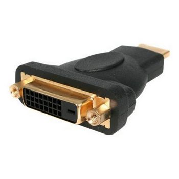 StarTech.com HDMI Male to DVI Female - HDMI to DVI-D Adapter - Bi-Directional - DVI to HDMI (HDMIDVIMF) - video adapter
 - HDMIDVIMF