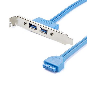 StarTech.com USB Slot Adapter - 2x USB 3.0 Type A
 - USB3SPLATE