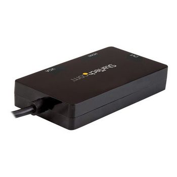StarTech.com 4K USB C to HDMI, VGA &amp; DVI Multi Port Video Display Adapter for Mac / Windows Laptop &amp; Monitor (CDPVGDVHDBP) - external video adapter
 - CDPVGDVHDBP