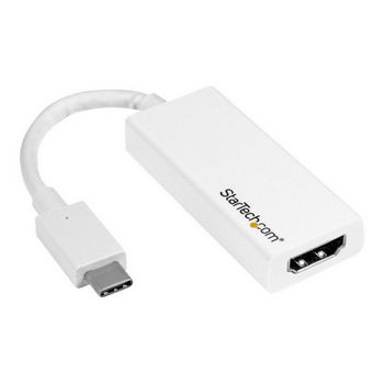 StarTech.com USB-C to HDMI Adapter - White - 4K 60Hz - video interface converter - HDMI / USB - 15 cm
 - CDP2HD4K60W