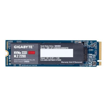 Gigabyte - solid state drive - 256 GB - PCI Express 3.0 x4 (NVMe)
 - GP-GSM2NE3256GNTD