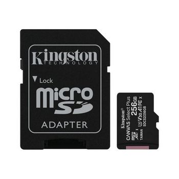 Kingston flash memory card with adapter Canvas Select Plus - microSDXC UHS-I - 256 GB
 - SDCS2/256GB