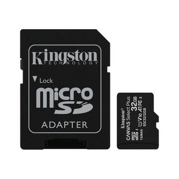 Kingston flash memory card with adapter Canvas Select Plus - microSDXC UHS-I - 32 GB
 - SDCS2/32GB