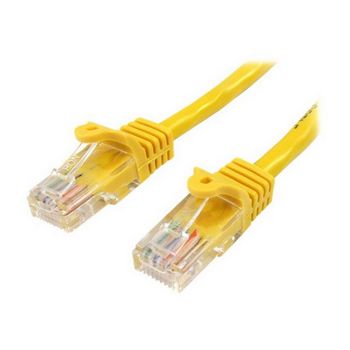 StarTech.com 5m Yellow Cat5e / Cat 5 Snagless Ethernet Patch Cable 5 m - network cable - 5 m - yellow
 - 45PAT5MYL