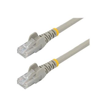 StarTech.com 50cm CAT6 Ethernet Cable - Grey Snagless Gigabit CAT 6 Wire - 100W PoE RJ45 UTP 650MHz Category 6 Network Patch Cord UL/TIA (N6PATC50CMGR) - patch cable - 50 cm - gray - N6PATC50CMGR