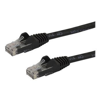 StarTech.com 10m CAT6 Ethernet Cable - Black Snagless Gigabit CAT 6 Wire - 100W PoE RJ45 UTP 650MHz Category 6 Network Patch Cord UL/TIA (N6PATC10MBK) - patch cable - 10 m - black
 - N6PATC10MBK