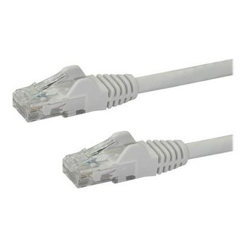 StarTech.com 10m CAT6 Ethernet Cable - White Snagless Gigabit CAT 6 Wire - 100W PoE RJ45 UTP 650MHz Category 6 Network Patch Cord UL/TIA (N6PATC10MWH) - patch cable - 10 m - white
 - N6PATC10MWH