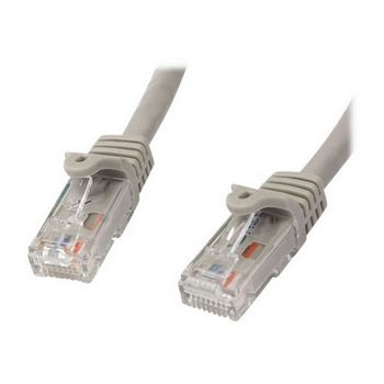 StarTech.com 2m CAT6 Ethernet Cable - Grey Snagless Gigabit CAT 6 Wire - 100W PoE RJ45 UTP 650MHz Category 6 Network Patch Cord UL/TIA (N6PATC2MGR) - patch cable - 2 m - gray
 - N6PATC2MGR