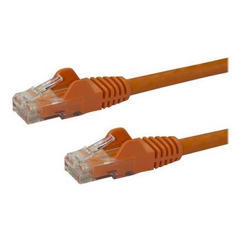 StarTech.com 2m CAT6 Ethernet Cable - Orange Snagless Gigabit CAT 6 Wire - 100W PoE RJ45 UTP 650MHz Category 6 Network Patch Cord UL/TIA (N6PATC2MOR) - patch cable - 2 m - orange
 - N6PATC2MOR