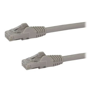StarTech.com 3m CAT6 Ethernet Cable - Grey Snagless Gigabit CAT 6 Wire - 100W PoE RJ45 UTP 650MHz Category 6 Network Patch Cord UL/TIA (N6PATC3MGR) - patch cable - 3 m - gray
 - N6PATC3MGR