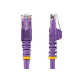 StarTech.com 3m CAT6 Ethernet Cable - Purple Snagless Gigabit CAT 6 Wire - 100W PoE RJ45 UTP 650MHz Category 6 Network Patch Cord UL/TIA (N6PATC3MPL) - network cable - 3 m - purple - N6PATC3MPL