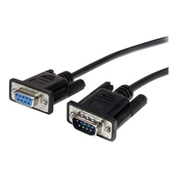 StarTech.com 3m Black Straight Through DB9 RS232 Serial Cable - DB9 RS232 Serial Extension Cable - Male to Female Cable (MXT1003MBK) - serial extension cable - 3 m
 - MXT1003MBK