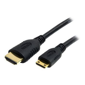 StarTech.com 0.5m High Speed HDMI Cable with Ethernet HDMI to HDMI Mini - HDMI with Ethernet cable - 50 cm
 - HDACMM50CM