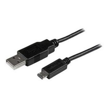 StarTech.com 3m 10 ft Long Micro-USB Charge-and-Sync Cable -M/M - USB to Micro USB Charging Cable - 24 AWG (USBAUB3MBK) - USB cable - 3 m
 - USBAUB3MBK