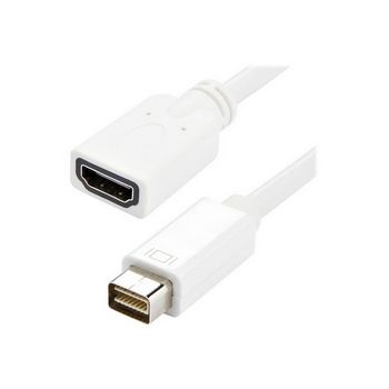 StarTech.com Mini DVI to HDMI Video Adapter for Macbooks and iMacs- M/F - MacBook Mini DVI Adapter - Mini DVI to HDMI Cable (MDVIHDMIMF) - video adapter - HDMI / DVI - 20 cm
 - MDVIHDMIMF