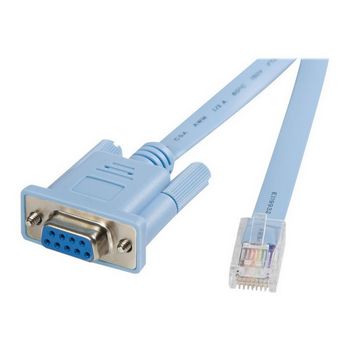 StarTech.com 6 ft RJ45 to DB9 Cisco Console Management Router Cable - M/F Serial Console Cable (DB9CONCABL6) - serial cable - 1.8 m
 - DB9CONCABL6