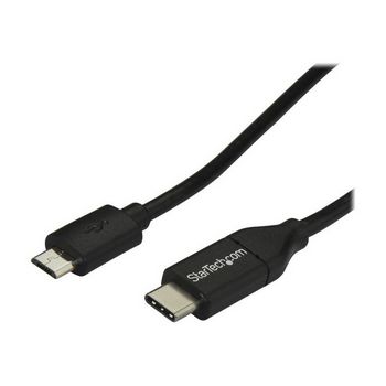 StarTech.com USB C to Micro USB Cable 2m 6ft - USB-C to Micro USB Charge Cable - USB 2.0 Type C to Micro B - Thunderbolt 3 Compatible (USB2CUB2M) - USB-C cable - 2 m
 - USB2CUB2M