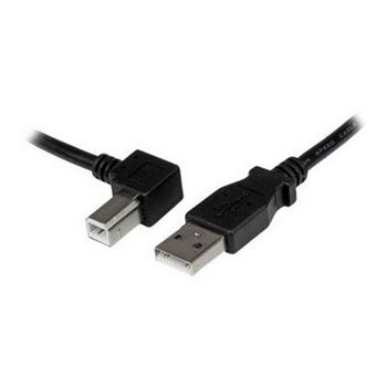 StarTech.com 3m USB 2.0 A to Left Angle B Cable Cord - 3 m USB Printer Cable - Left Angle USB B Cable - 1x USB A (M), 1x USB B (M) (USBAB3ML) - USB cable - 3 m
 - USBAB3ML