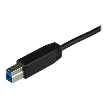 StarTech.com USB C to USB B Printer Cable - 1m / 3 ft - Superspeed - USB 3.1 - 10Gbps - USB C Printer Cable - USB Type C to Type B (USB31CB1M) - USB-C cable - 1 m
 - USB31CB1M