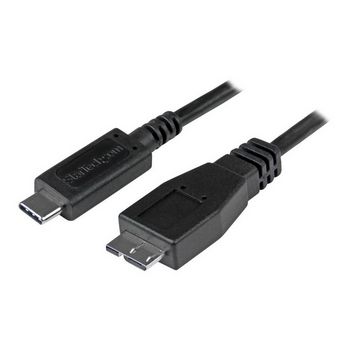 StarTech.com USB C to Micro USB Cable 0.5m - USB 3.1 Type C to Micro USB Type B Cable - Micro USB 3.1 to USB-C - Thunderbolt 3 Compatible (USB31CUB50CM) - USB-C cable - 50 cm
 - USB31CUB50CM