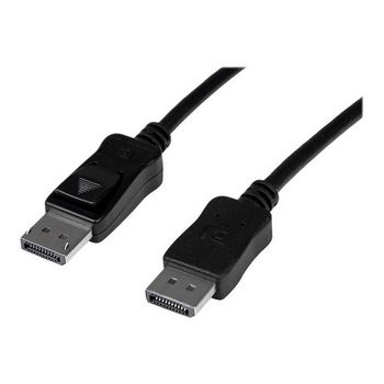 StarTech.com 30 ft DisplayPort 1.2 Cable with Latches - Active - 2560x1600 - DPCP &amp; HDCP - Male to Male DP Video Monitor Cable (DISPL10MA) - DisplayPort cable - 10 m
 - DISPL10MA