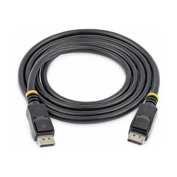 StarTech.com DisplayPort 1.2 Cable w/ Latches - 6ft / 2m - HBR2 - 4K x 2K Display - Certified DP to DP Video Cable M/M (DISPLPORT6L) - DisplayPort cable - 1.8 m
 - DISPLPORT6L