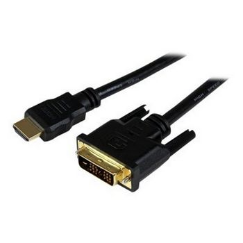 StarTech.com 1.5m HDMI to DVID Cable M/M - video cable - HDMI / DVI - 1.5 m
 - HDDVIMM150CM