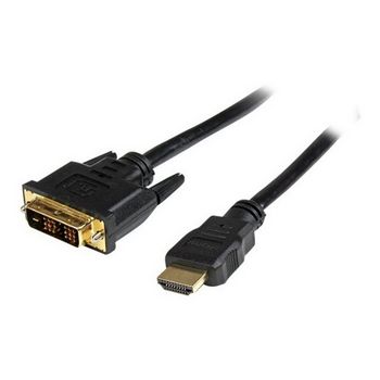 StarTech.com 1m HDMI to DVID Cable M/M - video cable - HDMI / DVI - 1 m
 - HDDVIMM1M