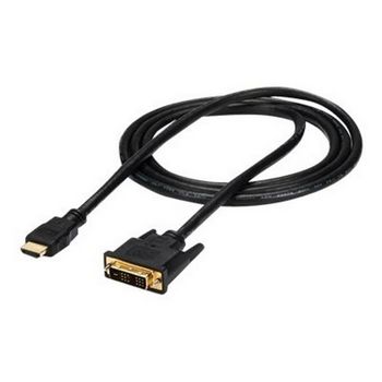 StarTech.com 6ft HDMI to DVI D Adapter Cable - Bi-Directional - HDMI to DVI or DVI to HDMI Adapter for Your Computer Monitor (HDMIDVIMM6) - video cable - 1.83 m
 - HDMIDVIMM6