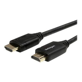 StarTech.com 1m 3 ft Premium High Speed HDMI Cable with Ethernet - 4K 60Hz - Premium Certified HDMI Cable - HDMI 2.0 - 30AWG (HDMM1MP) - HDMI with Ethernet cable - 1 m
 - HDMM1MP