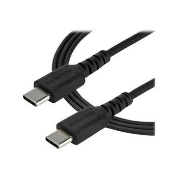 StarTech.com 2m USB C Charging Cable - Durable Fast Charge &amp; Sync USB 3.1 Type C to C Charger Cord - TPE Jacket Aramid Fiber M/M 60W Black - USB-C cable - 2 m
 - RUSB2CC2MB