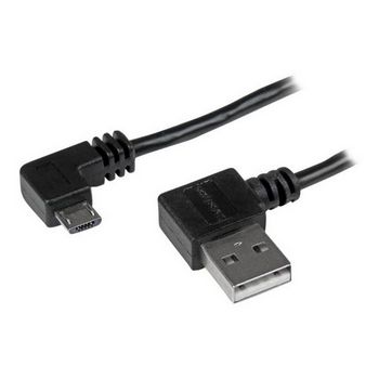 StarTech.com 1m 3 ft Micro-USB Cable with Right-Angled Connectors - M/M - USB A to Micro B Cable - 3ft Right Angle Micro USB Cable (USB2AUB2RA1M) - USB cable - 1 m
 - USB2AUB2RA1M