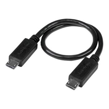 StarTech.com 8in Micro USB to Micro USB Cable - Male to Male - Micro USB OTG Cable for Your Mobile Device (UUUSBOTG8IN) - USB cable - 20.32 cm
 - UUUSBOTG8IN