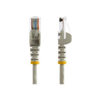 StarTech.com 3m Gray Cat5e / Cat 5 Snagless Patch Cable - patch cable - 3 m - gray
 - 45PAT3MGR
