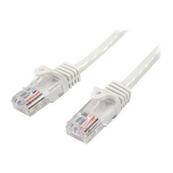 StarTech.com CAT5e Cable - 7 m White Ethernet Cable - Snagless - CAT5e Patch Cord - CAT5e UTP Cable - RJ45 Network Cable - patch cable - 7 m - white
 - 45PAT7MWH