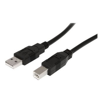 StarTech.com 9 m / 30 ft Active USB A to B Cable - M/M - Black USB 2.0 A to B Cord - Printer Cable - Extension USB Cable (USB2HAB30AC) - USB cable - 9.15 m
 - USB2HAB30AC