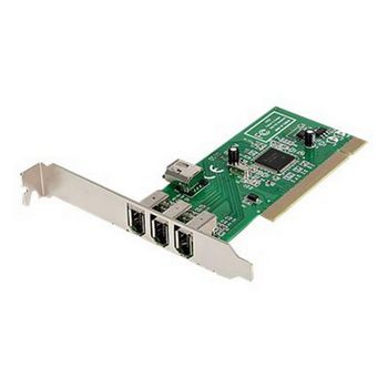 StarTech.com 4 port PCI 1394a FireWire Adapter Card - 3 External 1 Internal FireWire PCI Card for Laptops (PCI1394MP) - FireWire adapter - 3 ports
 - PCI1394MP
