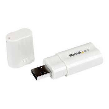 StarTech.com USB to Stereo Audio Adapter Converter - USB stereo Adapter - USB External sound Card - Laptop sound Card (ICUSBAUDIO) - sound card
 - ICUSBAUDIO