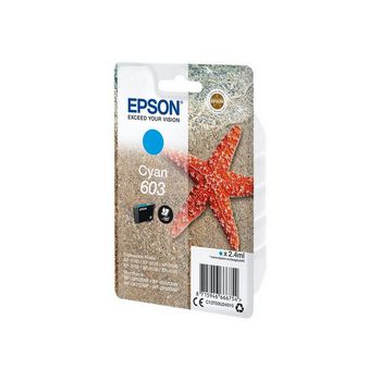 Epson 603 - cyan - original - ink cartridge
 - C13T03U24010