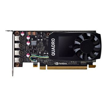 NVIDIA Quadro P1000 DVI - graphics card - Quadro P1000 - 4 GB
 - VCQP1000DVIV2-PB