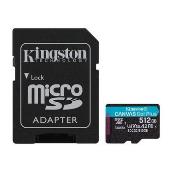 Kingston Canvas Go! Plus - flash memory card - 512 GB - microSDXC UHS-I
 - SDCG3/512GB