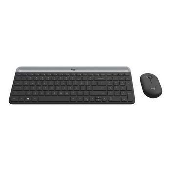 Logitech Keyboard and Mouse Set Slim Wireless Combo MK470 - Graphite
 - 920-009188