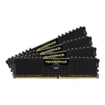 CORSAIR RAM Vengeance LPX - 64 GB (4 x 16 GB Kit) - DDR4 3200 DIMM CL16
 - CMK64GX4M4E3200C16