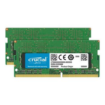 Crucial RAM - 8 GB (2 x 4 GB Kit) - DDR4 2666 SO-DIMM CL19
 - CT2K4G4SFS8266